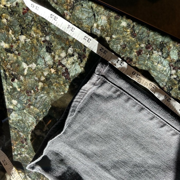 NYDJ Marilyn Straight tie waist trouser style black/grey jeans. Stretch. Work. - Picture 11 of 12